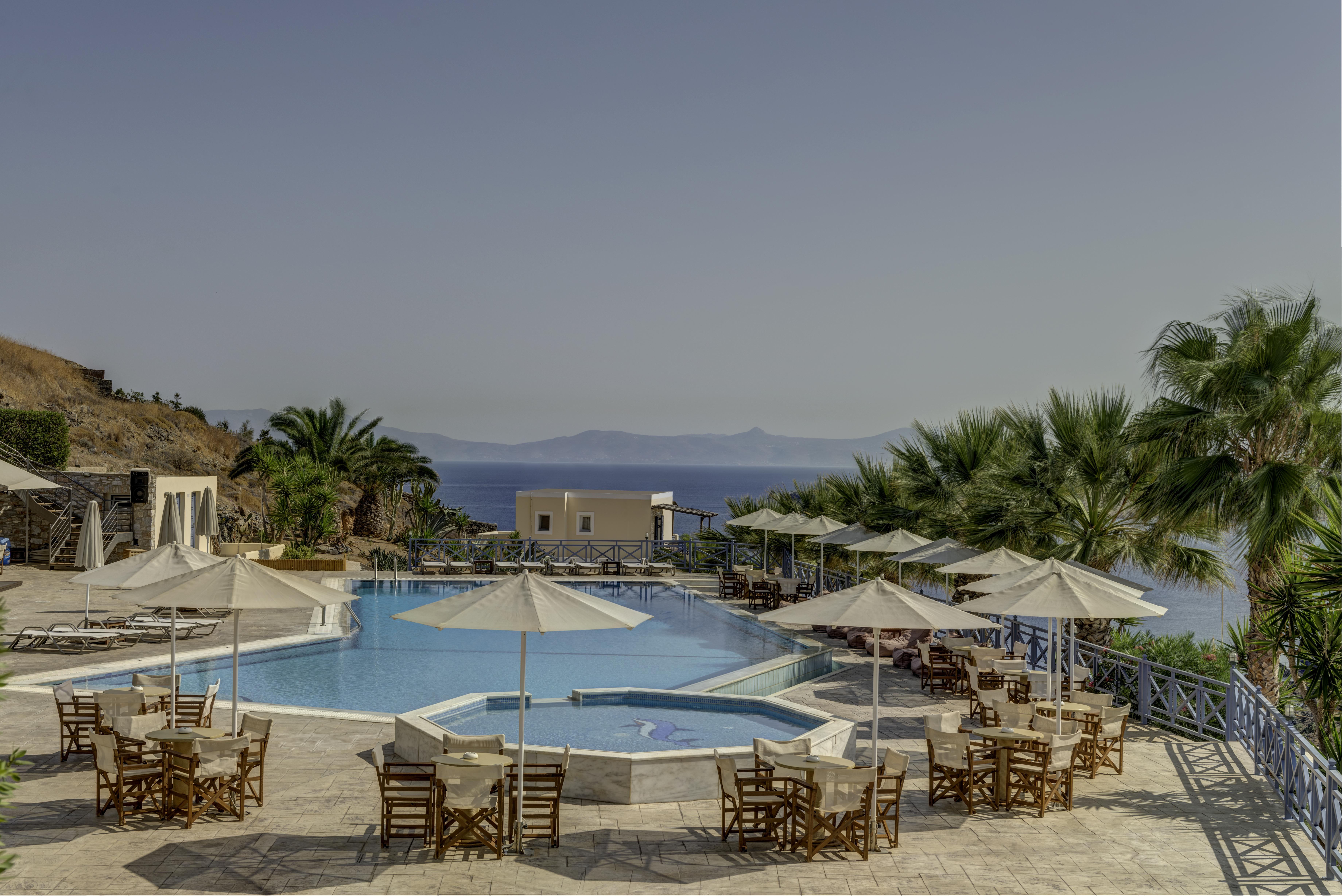 Sunrise Beach Suites Azolimnos Exterior foto
