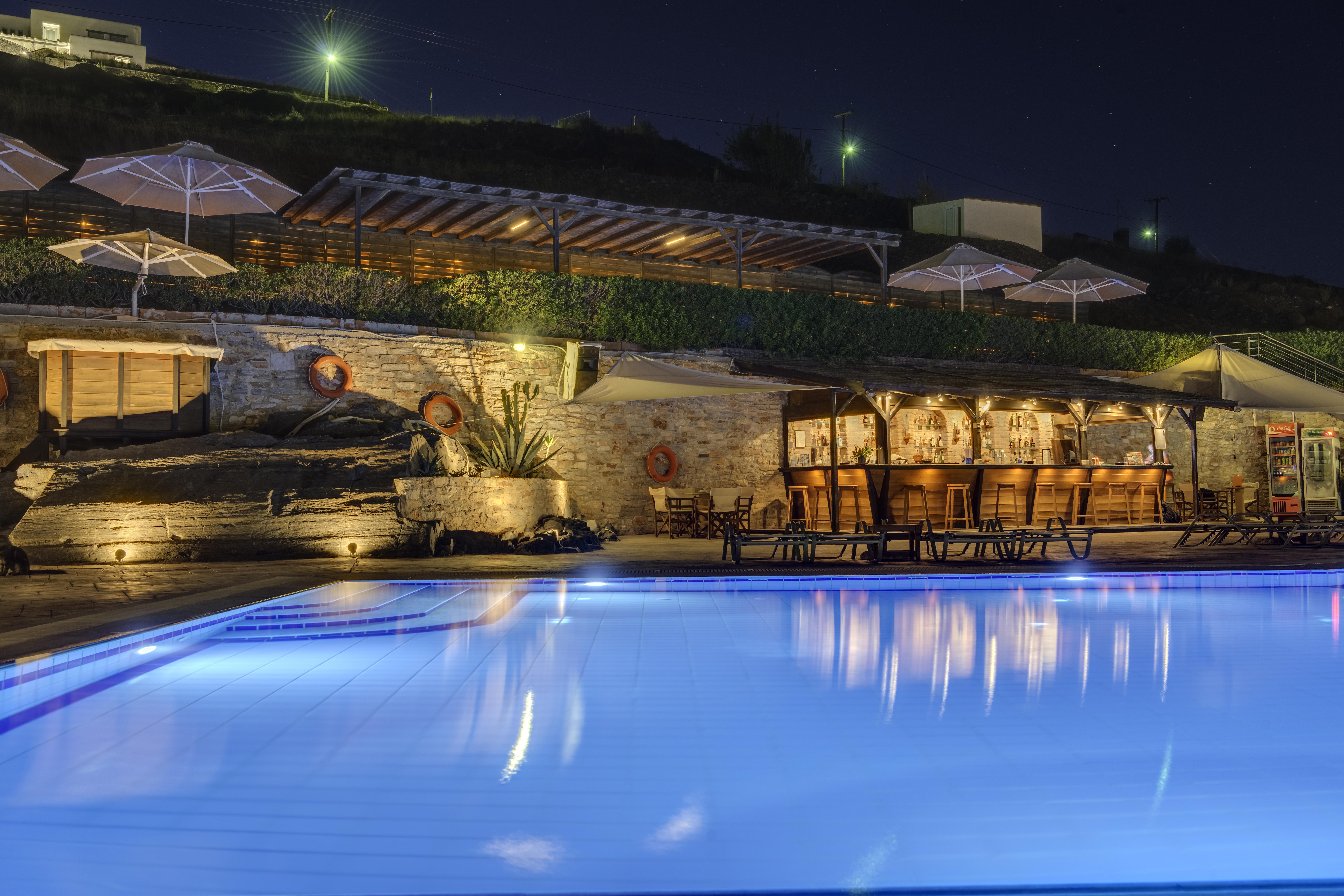 Sunrise Beach Suites Azolimnos Exterior foto